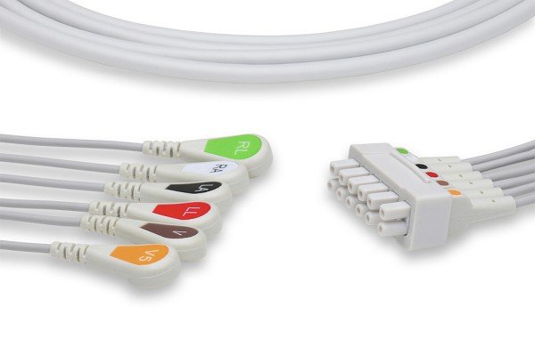 ECG Leadset, OEM Original 421930-001 Telemetry Leadwire by SunMed