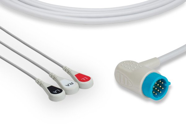ECG Cable, OEM Original 11110-000029 Direct-Connect by Stryker