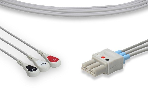 ECG Leadset, OEM Original 9D005880B Leadwire by Fukuda Denshi