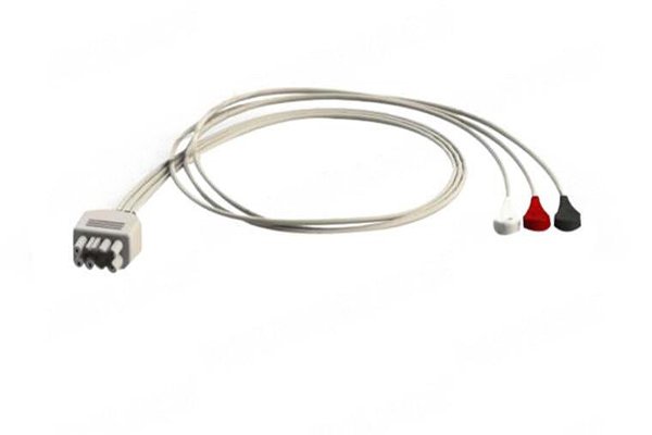 ECG Leadset, OEM Original BR-913PA Leadwire by Nihon Kohden