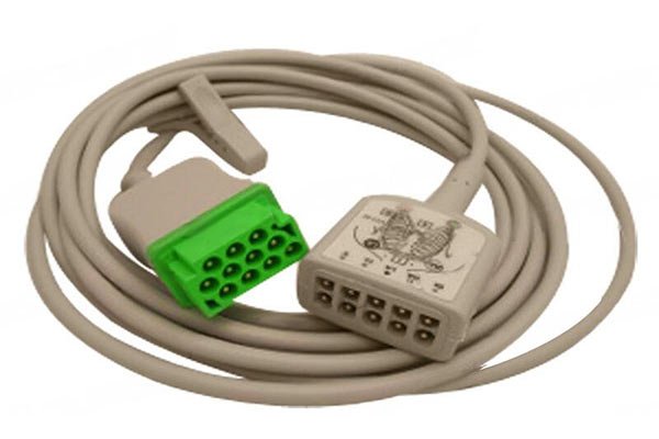 ECG Cable, OEM Original 2017003-001 Trunk by SunMed