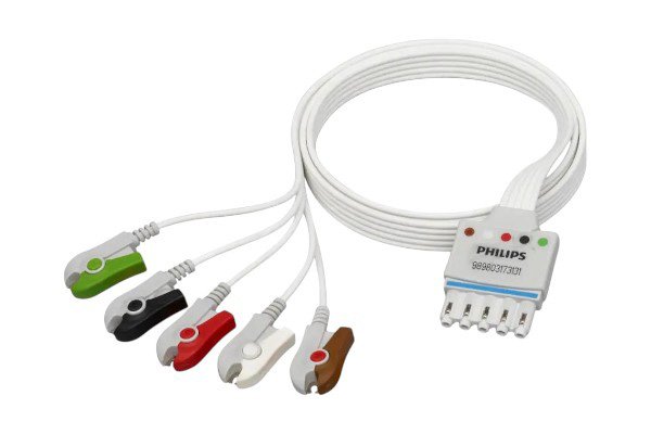 ECG Leadset, OEM Original 989803173131 Disposable Leadwire by Philips