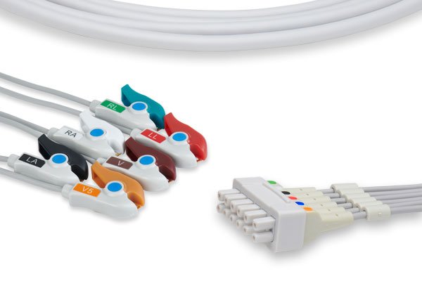 ECG Leadset, OEM Original 421932-002 Telemetry Leadwire by SunMed